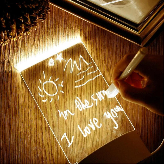 A Night Light You Can Write Your Dreams On