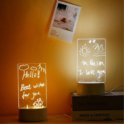 A Night Light You Can Write Your Dreams On