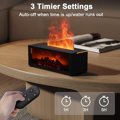 Air Humidifier with Timer Remote and Waterless Auto Off for Home